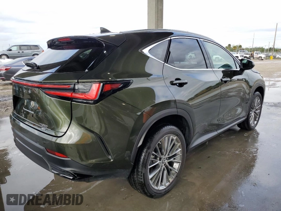 2022 Lexus NX with VIN 2T2GGCEZ2NC012307, listed as a Copart auction lot 71171162 with 1,943 mi miles. Bid and sale history available at carsss.com. Image 3.