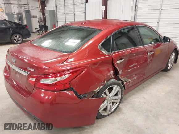 2016 Nissan Altima SL with VIN 1N4BL3AP1GC117839, listed as a IAAI auction lot 41297920 with 181,251 mi miles and . Bid and sale history available at DreamBid. Image 4.