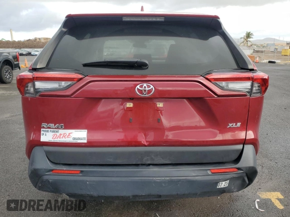 2022 Toyota RAV4 XLE with VIN JTMW1RFV6ND093623, listed as a Copart auction lot 43288075 with 11,301 mi miles and Salvage Title. Bid and sale history available at carsss.com. Image 6.