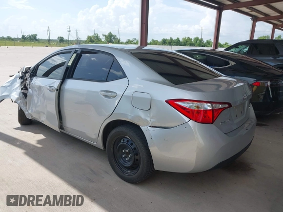 2016 Toyota Corolla L with VIN 5YFBURHE1GP434722, listed as a IAAI auction lot 42676722 with 116,982 mi miles and . Bid and sale history available at DreamBid. Image 3.