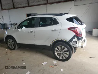 2017 Buick Encore Preferred z VIN KL4CJASB5HB105089, wystawiony jako Copart lot #60100775 z przebiegiem 98 567 mil mil oraz Szkoda całkowita • Salvage title. Historia ofert i sprzedaży dostępna na DreamBid. Obrazek 2.
