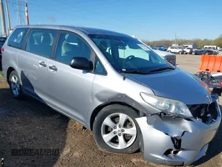 2012 Toyota Sienna with VIN 5TDZK3DC7CS228568, listed as a IAAI auction lot 42027249 with 99,464 mi miles and . Bid and sale history available at DreamBid. Image 1.