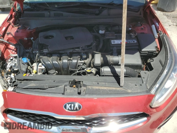 2019 Kia Forte S z VIN 3KPF34AD8KE037687, wystawiony jako Copart lot #56358875 z przebiegiem 78 193 mil mil oraz Czysty tytuł • Clean title. Historia ofert i sprzedaży dostępna na DreamBid. Obrazek 11.