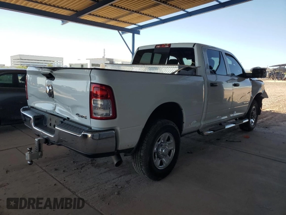 2020 Ram 2500 Tradesman with VIN 3C6UR5CL7LG172687, listed as a Copart auction lot 54448705 with 120,021 mi miles and Salvage title. Bid and sale history available at DreamBid. Image 3.