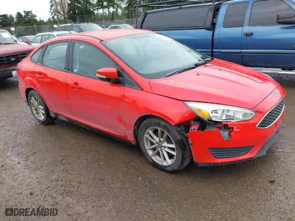 2016 Ford Focus SE with VIN 1FADP3F29GL268809, listed as a IAAI auction lot 41873067 with 135,593 mi miles. Bid and sale history available at carsss.com. Image 1.