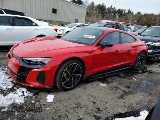 2024 Audi RS e-tron GT z VIN WAUBHBFW5R7900550, wystawiony jako Copart lot #45702165 z przebiegiem Nie podano mil oraz Szkody całkowita. Historia ofert i sprzedaży dostępna na DreamBid. Obrazek 1.