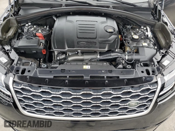 2023 Land Rover Range Rover Velar R-Dynamic S with VIN SALYT2EX0PA348650, listed as a Copart auction lot 61037595 with 24,350 mi miles and Salvage title. Bid and sale history available at DreamBid. Image 12.