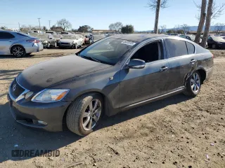 2008 Lexus GS 350 with VIN JTHBE96S680040892, listed as a Copart auction lot 46435045 with 164,126 mi miles and Salvage Title. Bid and sale history available at carsss.com. Image 1.