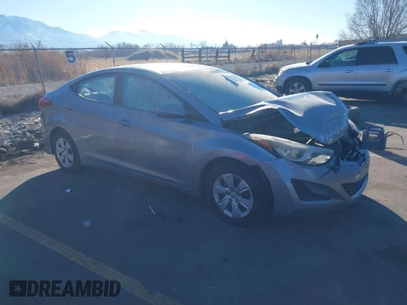 2016 Hyundai Elantra SE with VIN 5NPDH4AE3GH711779, listed as a IAAI auction lot 41290861 with 103,931 mi miles and . Bid and sale history available at DreamBid. Image 1.