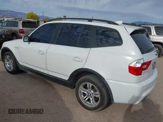 2006 BMW X3 3.0i with VIN WBXPA93476WG88461, listed as a IAAI auction lot 42002895 with 241,709 mi miles. Bid and sale history available at carsss.com. Image 3.