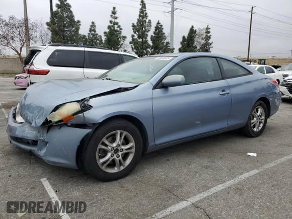 2005 Toyota Solara SE with VIN 4T1CE38P15U550983, listed as a Copart auction lot 50666005 with 156,666 mi miles and Salvage title. Bid and sale history available at DreamBid. Image 1.