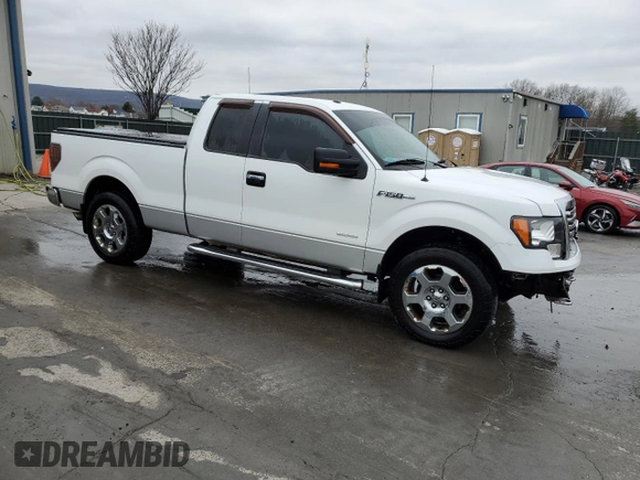 2012 Ford F-150 XL with VIN 1FTFX1ET9CFB37731, listed as a Copart auction lot 52511335 with 86,361 mi miles and Salvage Title. Bid and sale history available at carsss.com. Image 4.