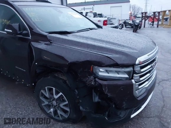 2021 GMC Acadia SLE with VIN 1GKKNKLS7MZ104123, listed as a IAAI auction lot 41113906 with 77,412 mi miles and . Bid and sale history available at DreamBid. Image 6.