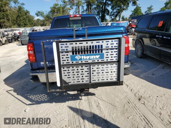 2015 Chevrolet Silverado 1500 LT with VIN 1GCRCRECXFZ250906, listed as a Copart auction lot 80657524 with 136,066 mi miles and Salvage Title. Bid and sale history available at DreamBid. Image 6.