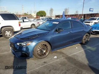 2023 Mercedes-Benz CLA 45 AMG with VIN W1K5J5DB8PN414447, listed as a Copart auction lot 49317765 with 13,617 mi miles and Salvage Title. Bid and sale history available at DreamBid. Image 1.