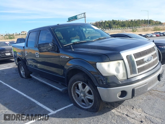 2009 Ford F-150 XL with VIN 1FTPW12V39FA57296, listed as a IAAI auction lot 41367291 with 1 mi miles. Bid and sale history available at carsss.com. Image 1.
