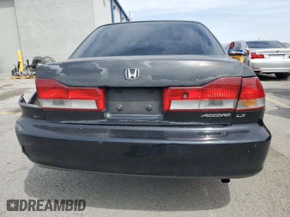 2001 Honda Accord LX with VIN 1HGCG554X1A143892, listed as a Copart auction lot 52162955 with 117,059 mi miles and Salvage title. Bid and sale history available at DreamBid. Image 6.