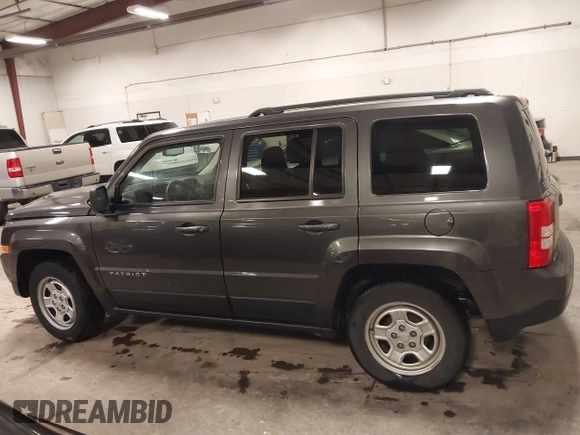 2016 Jeep Patriot Sport with VIN 1C4NJPBA9GD547711, listed as a IAAI auction lot 41830335 with 85,603 mi miles and . Bid and sale history available at carsss.com. Image 14.
