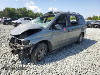 2002 Honda Odyssey EX-L z VIN 2HKRL18012H550239, wystawiony jako Copart lot #54652945 z przebiegiem Nie podano mil oraz Szkoda całkowita • Salvage title. Historia ofert i sprzedaży dostępna na DreamBid. Obrazek 1.