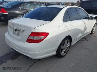 2011 Mercedes-Benz C-Class C 300 Sport with VIN WDDGF5EB1BR134640, listed as a IAAI auction lot 41035827 with 236,814 mi miles. Bid and sale history available at carsss.com. Image 4.