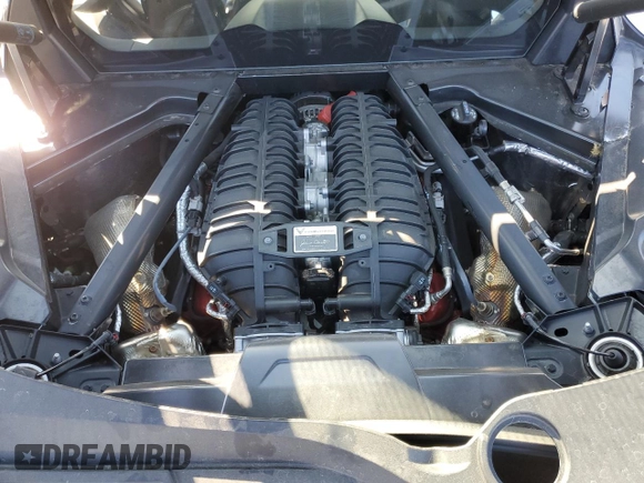2024 Chevrolet Corvette 1LZ with VIN 1G1YD2D31R5603412, listed as a Copart auction lot 81945044 with Not Provided miles and Salvage Title. Bid and sale history available at DreamBid. Image 11.