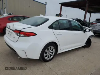 2024 Toyota Corolla LE with VIN 5YFB4MDE0RP147416, listed as a Copart auction lot 55057215 with Not Provided miles and Non Repairable. Bid and sale history available at carsss.com. Image 3.