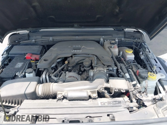 2020 Jeep Wrangler Unlimited Rubicon with VIN 1C4HJXFG3LW279636, listed as a IAAI auction lot 42430354 with 19,631 mi miles and . Bid and sale history available at DreamBid. Image 10.