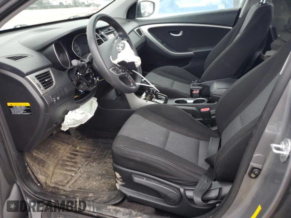 2015 Hyundai Elantra GT with VIN KMHD35LH2FU237593, listed as a Copart auction lot 57094064 with 74,017 mi miles and Salvage Title. Bid and sale history available at carsss.com. Image 7.