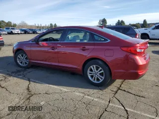 2016 Hyundai Sonata SE with VIN 5NPE24AF9GH323096, listed as a Copart auction lot 87087964 with 52,770 mi miles and Salvage Title. Bid and sale history available at carsss.com. Image 2.