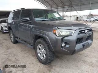 2021 Toyota 4Runner SR5 Premium with VIN JTENU5JR9M5854073, listed as a IAAI auction lot 41502121 with 54,088 mi miles and . Bid and sale history available at DreamBid. Image 1.
