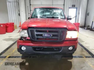 2010 Ford Ranger XLT with VIN 1FTLR4FE1APA70550, listed as a Copart auction lot 56716325 with 77,529 mi miles and Salvage title. Bid and sale history available at DreamBid. Image 5.