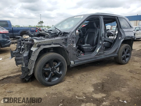2024 Jeep Grand Cherokee Altitude X with VIN 1C4RJHAG8RC228855, listed as a Copart auction lot 58757165 with Not provided miles and Clean title. Bid and sale history available at DreamBid. Image 1.