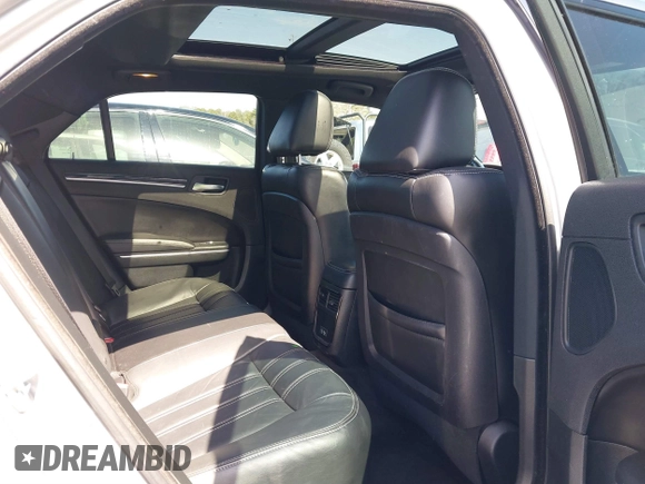 2018 Chrysler 300 with VIN 2C3CCABGXJH243837, listed as a IAAI auction lot 41748996 with 167,978 mi miles. Bid and sale history available at carsss.com. Image 8.