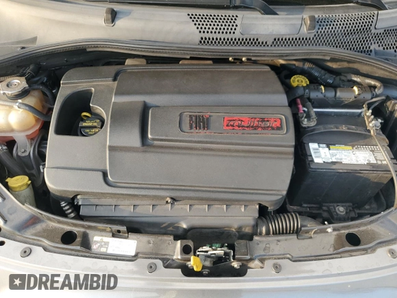2012 FIAT 500 Pop with VIN 3C3CFFAR5CT384154, listed as a Copart auction lot 58067575 with 98,306 mi miles and Salvage title. Bid and sale history available at DreamBid. Image 12.
