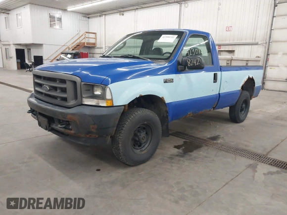 2004 Ford F-250 XL with VIN 1FTNF21L84EA70914, listed as a IAAI auction lot 42308242 with 177,580 mi miles and . Bid and sale history available at DreamBid. Image 2.