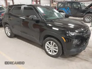 2022 Chevrolet TrailBlazer LS with VIN KL79MNSL2NB014071, listed as a IAAI auction lot 41709650 with 148,997 mi miles. Bid and sale history available at carsss.com. Image 1.