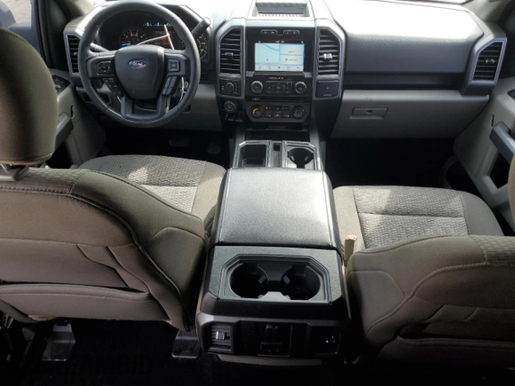 2018 Ford F-150 XL with VIN 1FTEW1E59JFA28618, listed as a Copart auction lot 49888255 with 114,630 mi miles and Salvage Title. Bid and sale history available at carsss.com. Image 8.