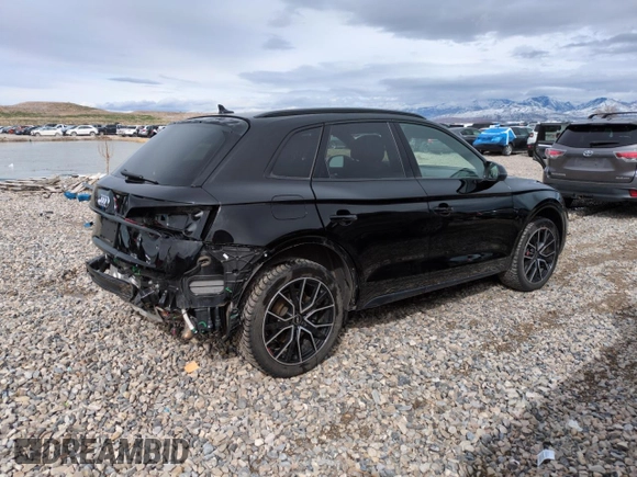 2021 Audi SQ5 Prestige z VIN WA1C4AFY4M2029302, wystawiony jako Copart lot #49457745 z przebiegiem 33 949 mil mil oraz Szkoda całkowita • Salvage title. Historia ofert i sprzedaży dostępna na DreamBid. Obrazek 3.