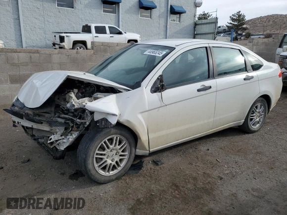 2010 Ford Focus SE with VIN 1FAHP3FN9AW248772, listed as a Copart auction lot 44965245 with 128,450 mi miles and Salvage Title. Bid and sale history available at carsss.com. Image 1.