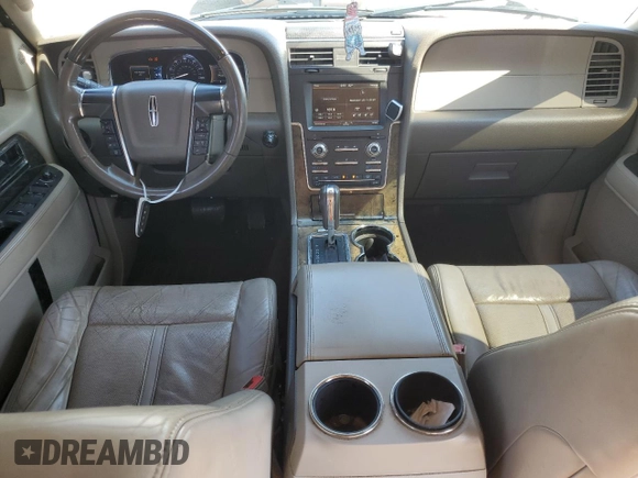 2015 Lincoln Navigator with VIN 5LMJJ2HT4FEJ08461, listed as a Copart auction lot 62295635 with 151,603 mi miles and Clean title. Bid and sale history available at DreamBid. Image 8.