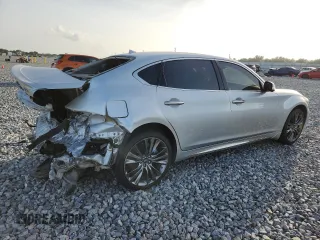 2018 Infiniti Q70 Luxe with VIN JN1BY1PR1JM370561, listed as a Copart auction lot 59784945 with 95,976 mi miles and Non repairable. Bid and sale history available at DreamBid. Image 3.