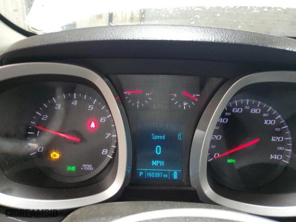 2012 Chevrolet Equinox LT w/2LT with VIN 2GNALPEK9C1276756, listed as a Copart auction lot 49983405 with 160,397 mi miles and Salvage Title. Bid and sale history available at carsss.com. Image 9.
