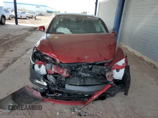 2025 Tesla Model 3 Long Range with VIN 5YJ3E1EA4SF890321, listed as a Copart auction lot 51505955 with 5,075 mi miles and Salvage title. Bid and sale history available at DreamBid. Image 5.