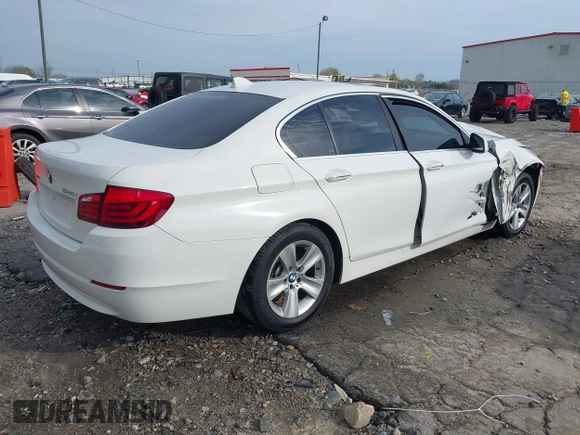 2013 BMW 5 Series 528i xDrive with VIN WBAXH5C53DDW16007, listed as a IAAI auction lot 41778356 with 90,498 mi miles and . Bid and sale history available at DreamBid. Image 4.