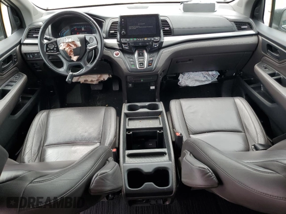 2018 Honda Odyssey Touring with VIN 5FNRL6H81JB078091, listed as a Copart auction lot 51372075 with 104,144 mi miles and Salvage Title. Bid and sale history available at carsss.com. Image 8.