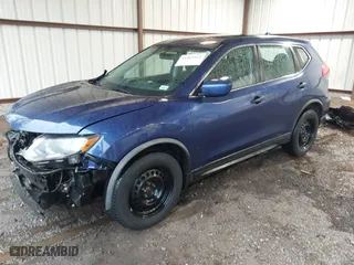 2017 Nissan Rogue S with VIN KNMAT2MT0HP609202, listed as a IAAI auction lot 41562063 with 185,093 mi miles. Bid and sale history available at carsss.com. Image 2.