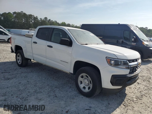 2021 Chevrolet Colorado 2WD Work Truck with VIN 1GCGSBEN5M1279342, listed as a Copart auction lot 53841235 with 172,603 mi miles and Clean title. Bid and sale history available at DreamBid. Image 4.