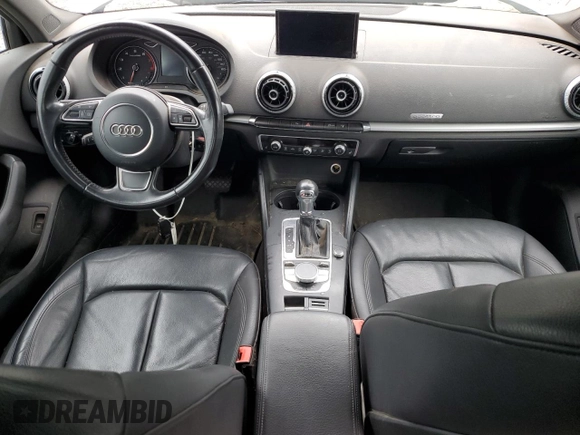 2016 Audi A3 2.0T Premium with VIN WAUB8GFF8G1017572, listed as a Copart auction lot 67726183 with 0 mi miles. Bid and sale history available at carsss.com. Image 8.