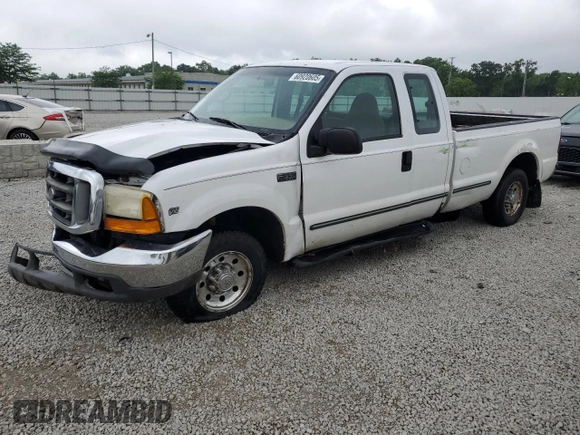 1999 Ford F-250 XL with VIN 1FTNX20S1XEB68189, listed as a Copart auction lot 60920605 with 209,822 mi miles and Salvage title. Bid and sale history available at DreamBid. Image 1.