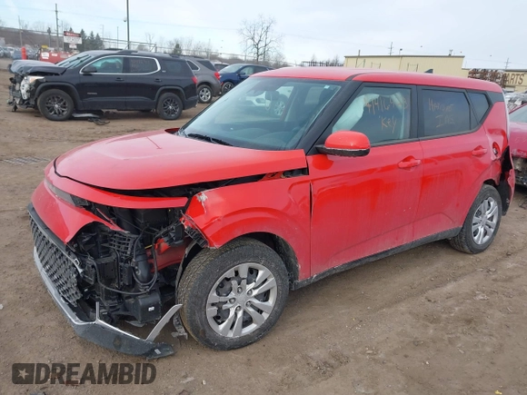 2024 Kia Soul LX with VIN KNDJ23AU4R7233417, listed as a IAAI auction lot 41416423 with 13,408 mi miles. Bid and sale history available at carsss.com. Image 2.